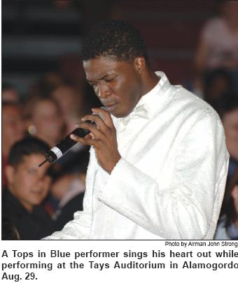 Big G laying down the smoothness on the crowd